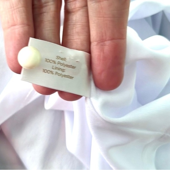 ⭐️Decree,Soft Slimming Vertical Striped Dress, Adorable!Double-Button Closure, S - Picture 9 of 12